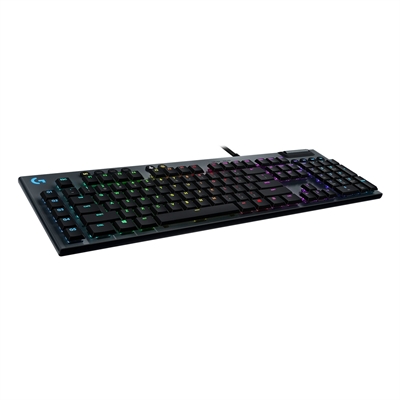 Logitech - G815 LIGHTSYNC RGB Mekaniskt Gaming Keyboard - GL Taktil - CARBON - PAN - NORDIC - picture
