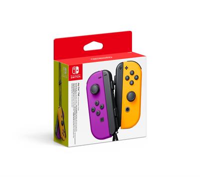 Nintendo Switch Joy-Con Controller Pair - Neon Purple (L) & Neon Orange (R)_0