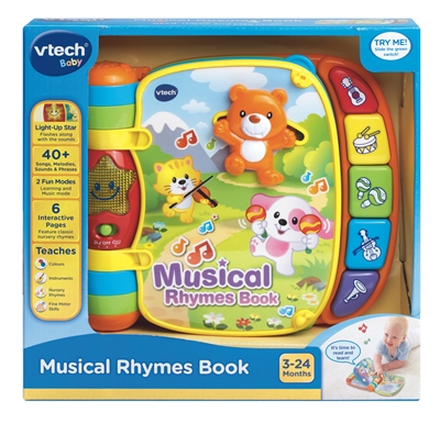 Vtech - Baby Musicbook with Kids Songs (Danish) (950-166732)_0