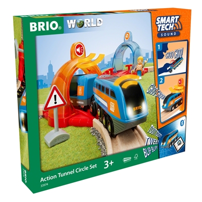 BRIO - Smart Tech Tunnel cirkelsæt (4-33974)_0