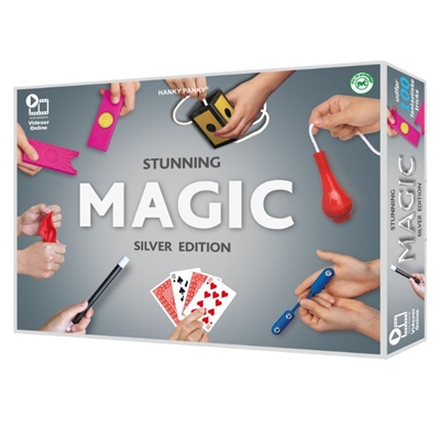 Stunning Magic - Sølv Tryllesæt med 100 tricks_0