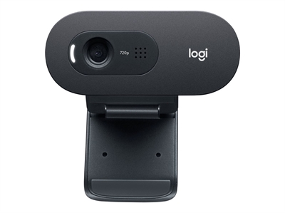 Logitech C505 HD Webcam - Black_0