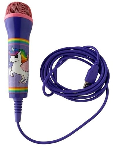 Unicorn Rainbow Microphone - 3M Cable_0