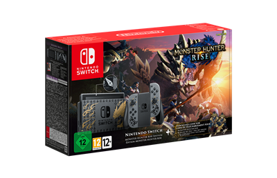 Nintendo Switch-konsol (Monster Hunter Rise-paket) 12+ - picture