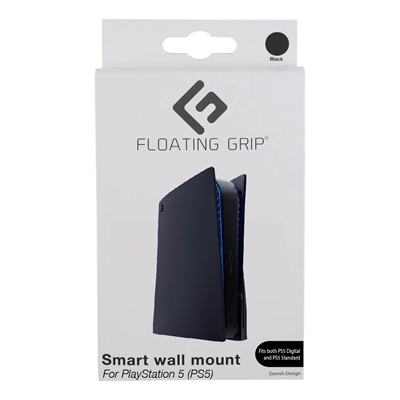 Floating Grip Playstation 5 Wall Mount by Floating Grip Black_0