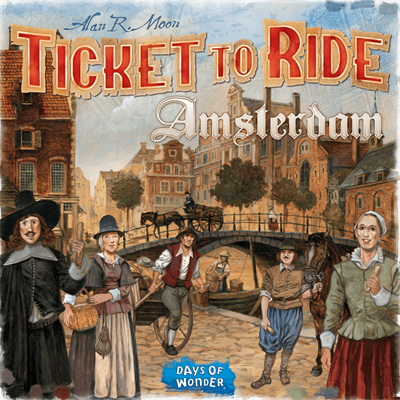 Ticket To Ride - Amsterdam (Nordisk) (DOW720963) - picture