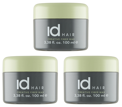 IdHAIR - Creative Fiber Wax 3 x 100 ml - picture