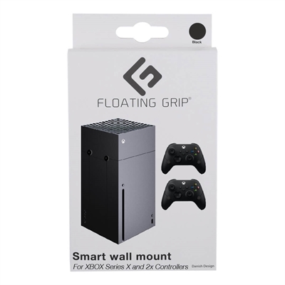 Floating Grip Xbox Series X wall mount Bundle Black - picture