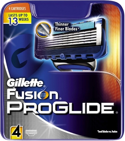 Gillette - Fusion Proglide Blade 4 Stk_0