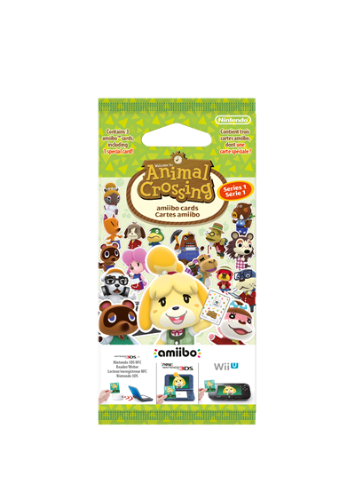 Animal Crossing: Happy Home Designer amiibo Card Pack (Series 1)_0