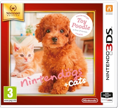 Nintendogs and Cats 3D: Toy Poodle (Select) 3+_0