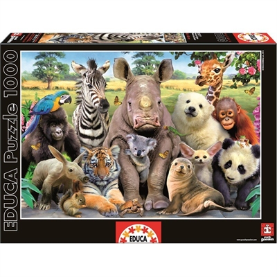 Educa - Puzzle 1000 - Class Photo (015517)_0