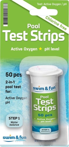 Swim&Fun Test Strips Active Oxygen 50 pcs._0