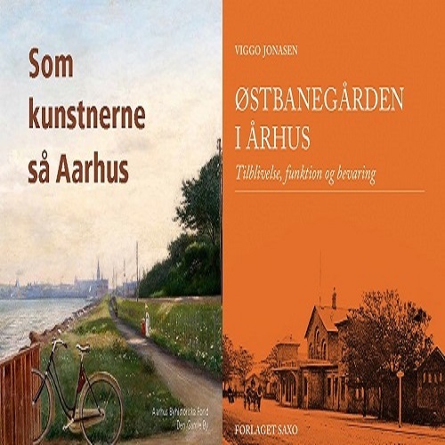 Bogpakke: Som kunstnerne så Aarhus og Østbanegården i Århus - picture