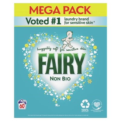 Fairy Non Bio Washing Powder 3,9kg_0
