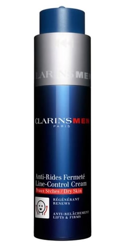 Clarins Men Line-Control Creme Til Tør Hud 50 ml  - picture