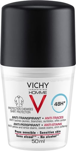 Vichy Homme Anti-Transpirant Anti-Spor 48H Deo Roll-On 50 ml  - picture