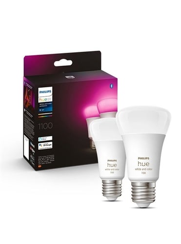  Philips Hue White and Color ambiance E27 2 stk _0