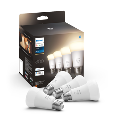  Philips Hue White lampar E27 4 stk  - picture