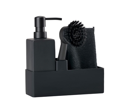 Zone Denmark - Dishwashing Set - Black (330413)_0