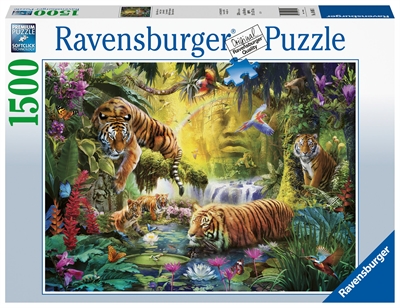 Ravensburger - Puslespil 1500 brikker- Tigre (10216005)_0