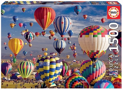Educa - Puzzle 1500 - Hot Air Ballons (017977)_0