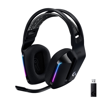 Logitech - G733 LIGHTSPEED Headset - BLACK - 2.4GHZ_0