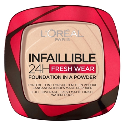 L'Oréal - Infaillible 24h Fresh Wear Powder Foundation - 20 Ivory_0
