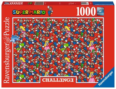 Ravensburger - Puslespil 1000 - Challenge - Super Mario Bros (10216525) - picture