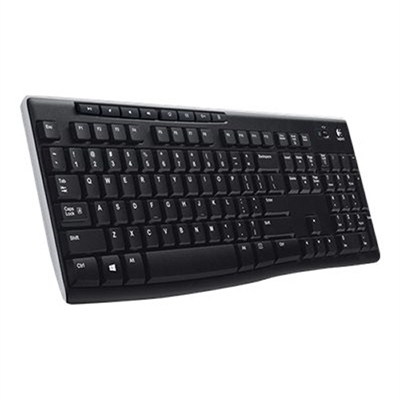 Logitech K270 Wireless Keyboard. Nordisk Trådløst Tastatur. - picture
