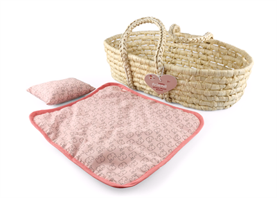 Happy Friend - Wicker Moses Basket (504318) - picture