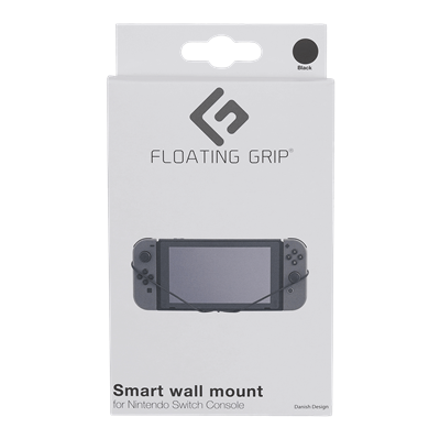 Nintendo Switch Console wall mount by FLOATING GRIP®, Black_0