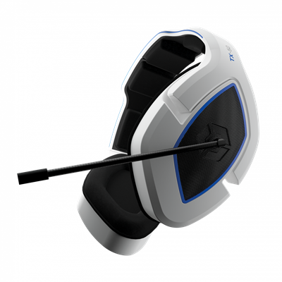 Gioteck TX-50 RF Stereo Gaming Headset (White/Blue) (Uni)_0