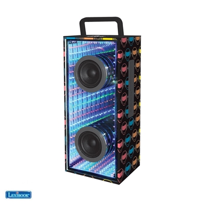 Lexibook - iParty Bluetooth Portable Speaker with magical infinity flashing lights (BTL600)_0