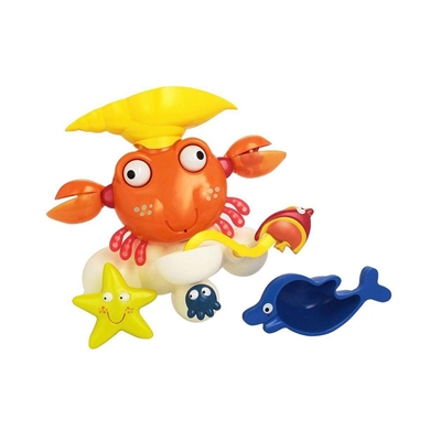 Lexibook - Bath Toy with full activities play set in shape of a Crab (IT025) - picture