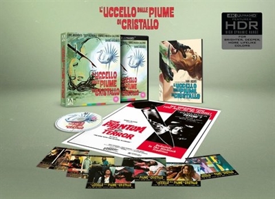 The Bird with the Crystal Plumage - Arte Originale Limited Edition 4K UHD Blu-ray- UK Import - picture