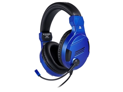 BigBen Interactive PS4 Gaming Headset V3 - Blue - Headset - Sony - picture