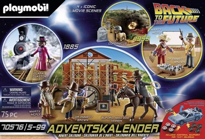 Playmobil - Advent Calendar: Back to the Future Part III (70576)_0