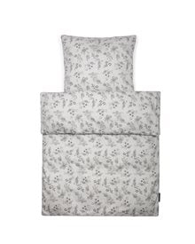 Smallstuff - Bedding - Baby - Grey Flower garden_0