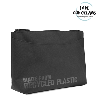 Studio - Studio Men's Washbag 100% Recycled Plastic - Black_0