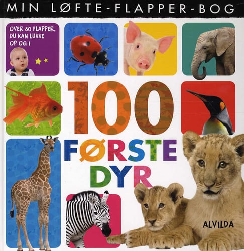 Min løfte-flapper-bog - 100 første dyr_1