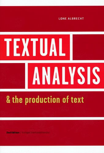 Textual analysis and the production of text_1