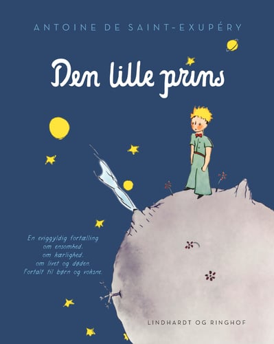 Den lille prins, mørkeblå hardback_1