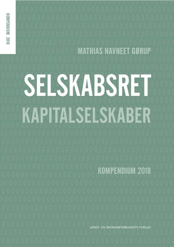 Selskabsret - Kompendium 2018_1