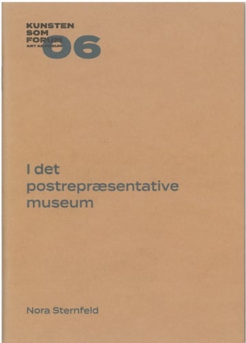I det postrepræsentative museum_0