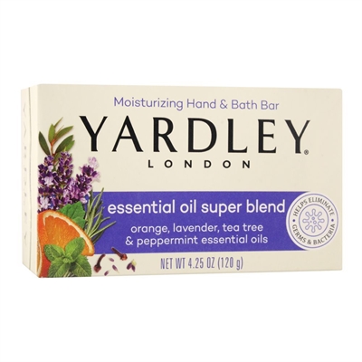 Yardley Soap Bar Essential Oil Superblend 120 g_1