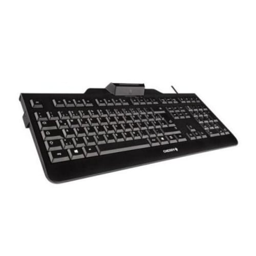 Tastatur med reader Cherry JK-A0100ES-2 Sort_4