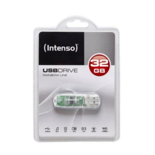 USB-stik INTENSO 3502480 32 GB Gennemsigtig - picture