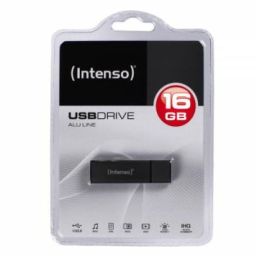 USB-stik INTENSO 3521471 16 GB Antracit - picture