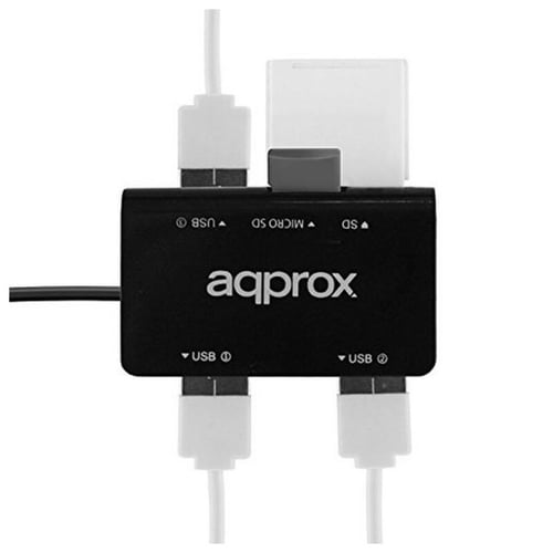 USB Hub approx! APPHT8B SD/Micro SD Windows 7 / 8 / 10 USB 2.0_5